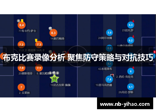 布克比赛录像分析 聚焦防守策略与对抗技巧