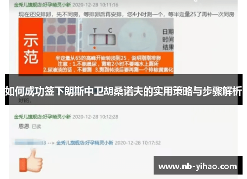 如何成功签下朗斯中卫胡桑诺夫的实用策略与步骤解析