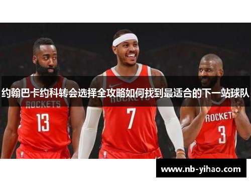 约翰巴卡约科转会选择全攻略如何找到最适合的下一站球队